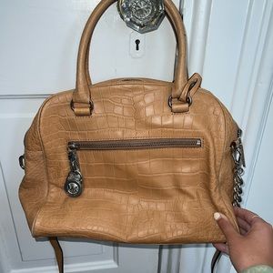 Tan Michael Kors bag